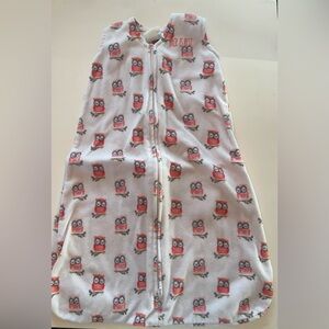 Halo Baby Micro Fleece Sleep Sack Sm 0-6 Months Owl Print